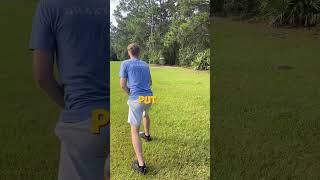 Disc Golf Forehand Liftoff shorts discgolf launch [upl. by Demahum]