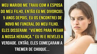 Meu marido estava tendo um caso secreto com a esposa do nosso filho então me divorciei dele Porém [upl. by Htide318]