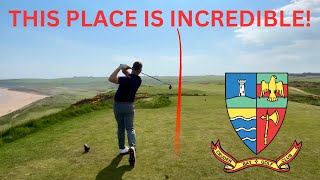 The most SPECTACULAR golf course in SCOTLAND Cruden Bay [upl. by Lili]