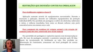 12 Aula Fertilizantes Orgânicos parte 1 [upl. by Schwarz338]