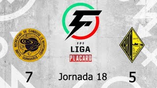 Candoso x Quinta dos Lombos pela 18° jornada da Liga Placard 202324 [upl. by Vite]