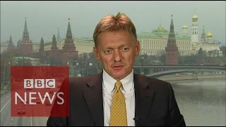 Its important to save Syria Dmitry Peskov  BBC News [upl. by Leupold926]