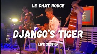 Jazz Manouche Performance  Djangos Tiger  Quartetto Le Chat Rouge ft Stefano Cacciatore [upl. by Frerichs]