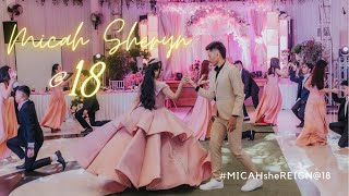 Micah Villaruz  18th Birthday  Grand Cotillion [upl. by Ifok]