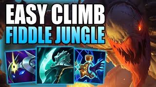 HOW TO CLIMB OUT OF LOW ELO VERY EASILY WITH FIDDLESTICKS JUNGLE  Gameplay Guide League of Legends [upl. by Arahat]