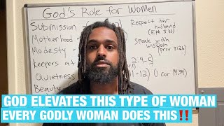 God’s Role For Women Every Godly Woman Does This [upl. by Vanni]