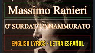 O SURDATO NNAMMURATO  Massimo Ranieri 1964 Letra Español English Lyrics Napoletano Italiano [upl. by Jueta]