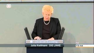 Jutta Krellmann DIE LINKE Amazon zeigt Ausbeutung in der Leiharbeit hat System [upl. by Aynam710]