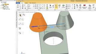 DesignSpark Mechanical Move Tool [upl. by Elkcim713]