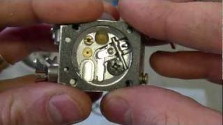 HOW TO  Carburetor amp Fuel Line Repair on STIHL 017 MS170 018 M180 Chainsaw Part 23 [upl. by Dorette773]