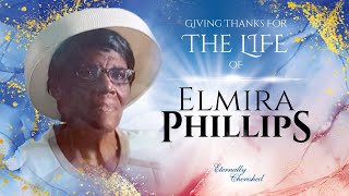 A Celebration of Life Elmira Cartelia Phillips nee Griffith [upl. by Volin]