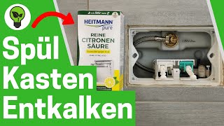 Spülkasten Entkalken ✅ ULTIMATIVE ANLEITUNG Wie Geberit WC amp Unterputz Toilettenspülung Reinigen [upl. by Rundgren]