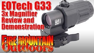 EoTech G33 3x Magnifier by L3  Review and Demonstration [upl. by Haelat]