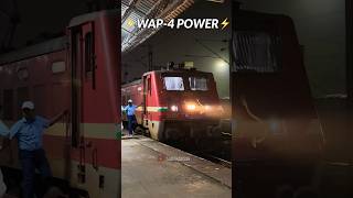 WAP4 POWER wap7acceleration railway train beats indianrailways wap4 music railway [upl. by Bonis]