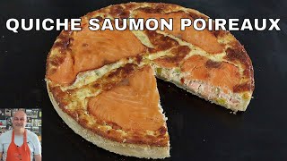 quiche saumon poireaux [upl. by Kristin]