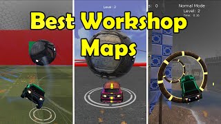 The BEST Rocket League Workshop Maps For IMPROVING Your Mechanics 2022 [upl. by Rahsab]