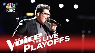 The Voice USA 2015 Live Playoffs  Jordan Smith sings quotHaloquot [upl. by Decrem]