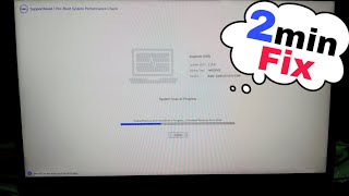 Dell SupportAssist PreBoot Performance Check System Scan in Progress supportassist dell windows 10 [upl. by Refanej863]