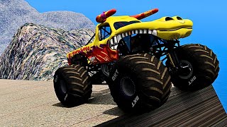 El TORO Monster Truck Cliff Jump Madness  Extreme Stunt Compilation [upl. by Shulem]