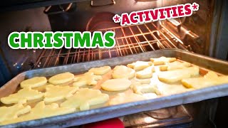 Christmas Activities Cookies Gingerbread Crafts Clay Ornaments  more [upl. by Debbie]