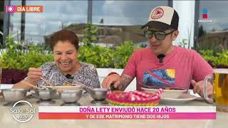 Día libre a Doña Ley cocinera en cocina de antojitos mexicanos l Planeta Sajid l Sale El Sol [upl. by Zoellick809]