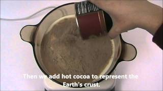 Plate tectonics on a cocoa earth [upl. by Notselrahc]