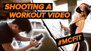 we shot a workout video feat Reiko McNish Sato [upl. by Ilatan]