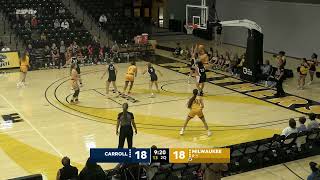 WBB vs Carroll Highlights 11624 [upl. by Roxi604]