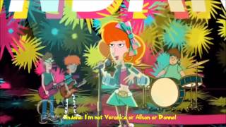 Phineas and Ferb  Im Lindana and I Wanna Have Fun Extended Lyrics [upl. by Trebeh]