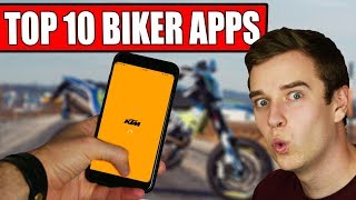 DIE BESTEN 10 MOTORRAD APPS [upl. by Viridis656]