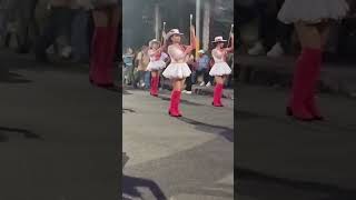 Bellas cachiporristas del Salvador reels baile cachiporristas video salvadorena [upl. by Llewxam]