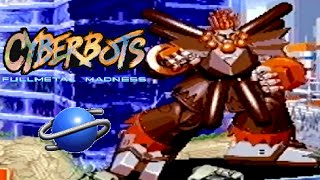 Cyberbots Full Metal Madness playthrough SEGA Saturn 1CC [upl. by Risteau]