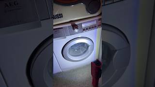 New driving belts test in the rare AEG Lavamat Toy Washing Machine waschmaschine aeg laundry [upl. by Ronel]