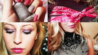 Get Ready With Me  Maquillage  Manucure  Tenue de fêtes [upl. by Bree]