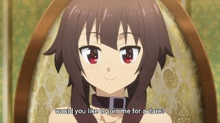 Megumin Wants To Date Kazuma  KonoSuba S3  Anime Recap [upl. by Aivax]