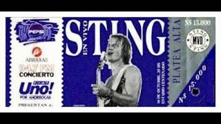 STING  Montevideo 10101990 Estadio Centenario Uruguay FULL SHOW AUDIO [upl. by Nahtanhoj]