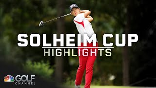 2024 Solheim Cup Day 3 Singles  EXTENDED HIGHLIGHTS  91524  Golf Channel [upl. by Ariaz480]