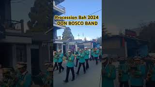 Eucharistic procession 2024 Don Bosco Band [upl. by Enelam]