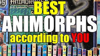 Ranking the BEST Animorphs Books Based on YOUR Votes [upl. by Olenka473]