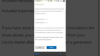 Certify Mobile Auto Expense Report Wizard [upl. by Cirad493]