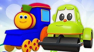 Lärande färger med gatubilar  Learning Colors  Street Vehicles  Kids TV Svenska  Bob Fun Series [upl. by Doran]