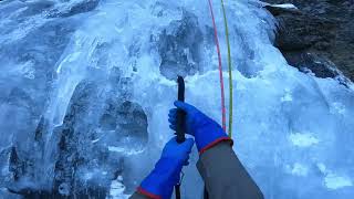 Cap 2 E Tutto Relativo Cogne Ice Climbing WI4 II 200M [upl. by Landre]