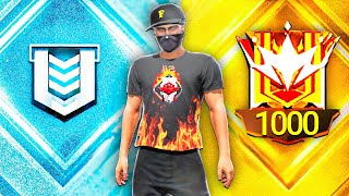 DO BRONZE AO DESAFIANTE TOP 1 GLOBAL VERIFICADO GARENA FREE FIRE HIGHLIGHTS [upl. by Elbag711]