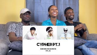 BTS방탄소년단  Cypher Pt1 X Cypher Pt2  REACTION [upl. by Narut]