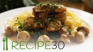 Best recipe ever CHICKEN MARSALA  By wwwrecipe30com [upl. by Aramat]