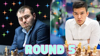 Shakhriyar Mamedyarov vs Nodirbek Abdusattorov  Rustam Kasimdzhanov Cup 2023 ROUND 5 [upl. by Acinad70]