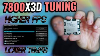 Easy 7800X3D Tuning and PBO2 Undervolting Guide [upl. by Otti973]