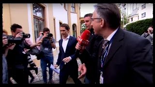 Peter Klien  ÖVPBundesparteivorstand wählt Sebastian Kurz  Willkommen Österreich [upl. by Adama]