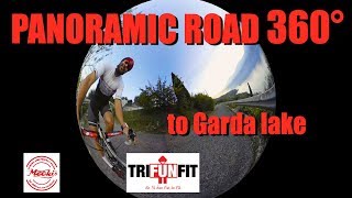 Lago di Garda strada PANORAMICA 360°  road bike [upl. by Mukul673]