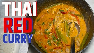 Thai Red Curry EASY RECIPE [upl. by Nyleaj]